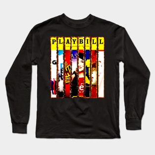 Music Book Collages Long Sleeve T-Shirt